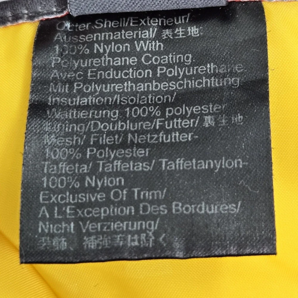 Burton Men Jacket L Black Coating Nylon Polyurethane Snowboarding Ski READ